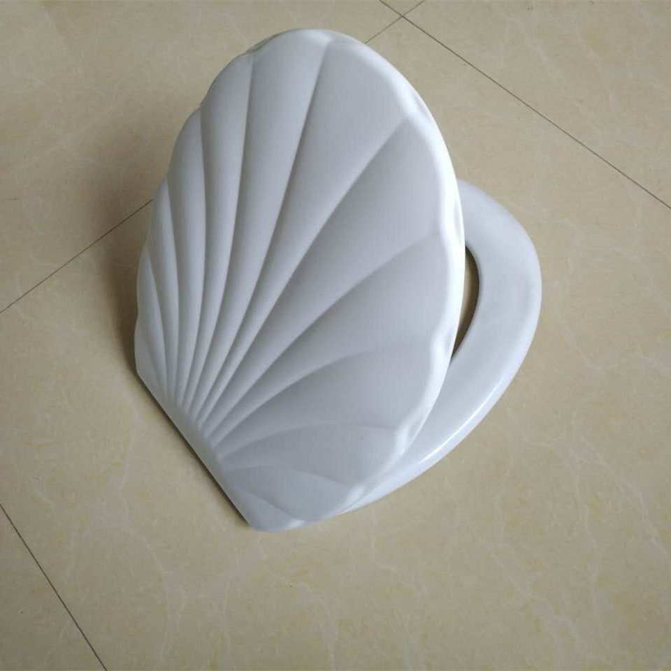 Wholesale Price MT-855 Shell Shape Toilet Seat Cover Good White Toilet Seat Bathroom Fast Closet Seat Cover