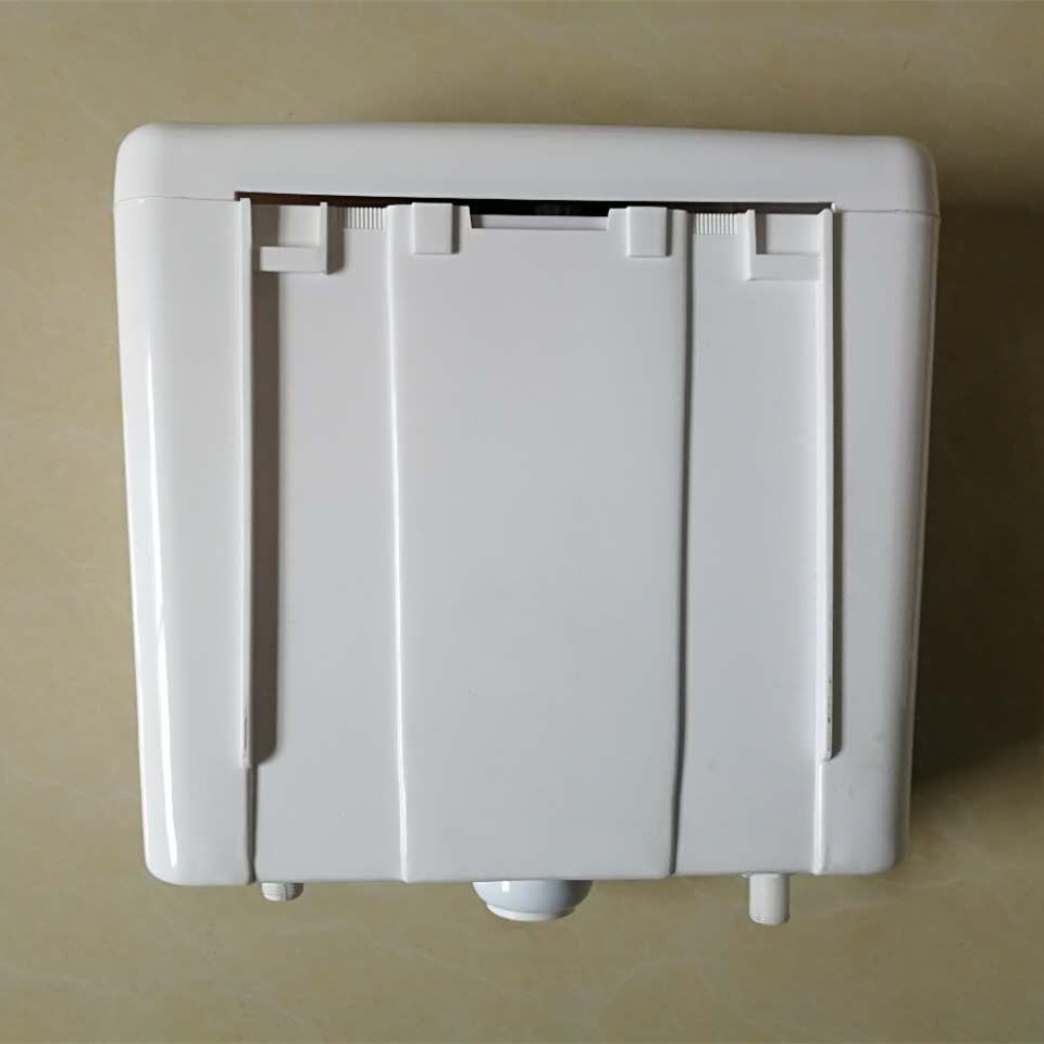 MT-A22      New fashion wall hung plastic cistern two flush toilet water tank