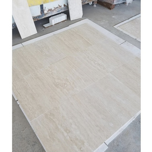 Best Quality Ivory Travertine 12"x24" Marmax Marble OEM Product Size 12''X24'' - 3cm Paver Premium - From Turkey