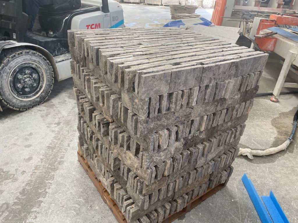 Best Quality Splitface Silver Travertine Marmax Marble OEM Product 2cm 4