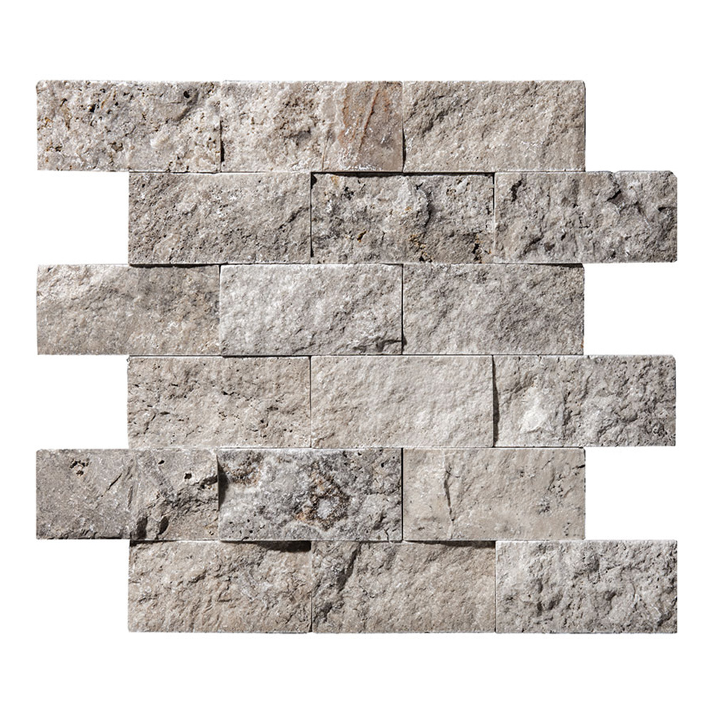 Best Quality Splitface Silver Travertine Marmax Marble OEM Product 2cm 4