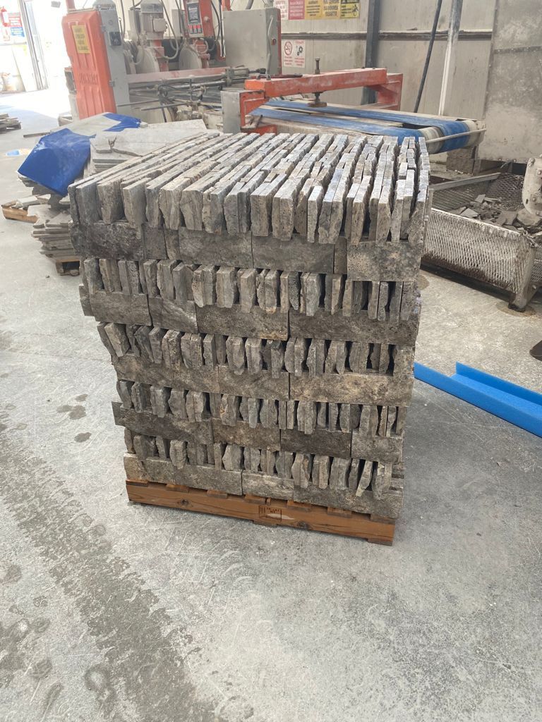 Best Quality Splitface Silver Travertine Marmax Marble OEM Product 2cm 4