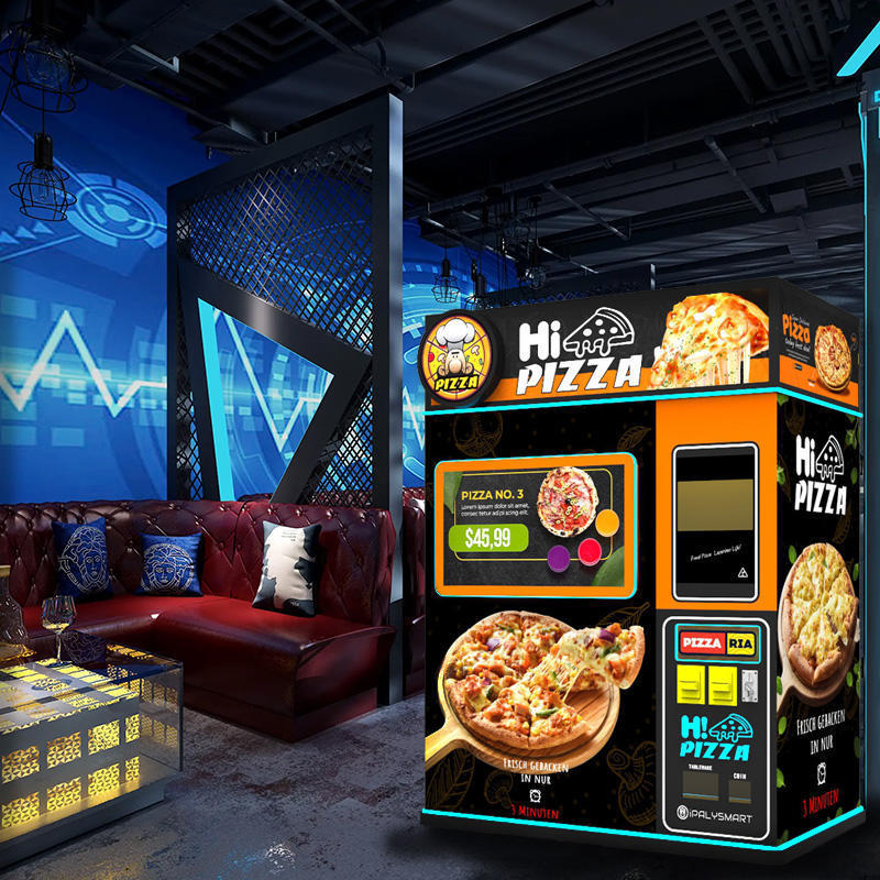 Fresh pizza vending machine Automatique Distributeur Custom Pizza And Sandwich making vending machine