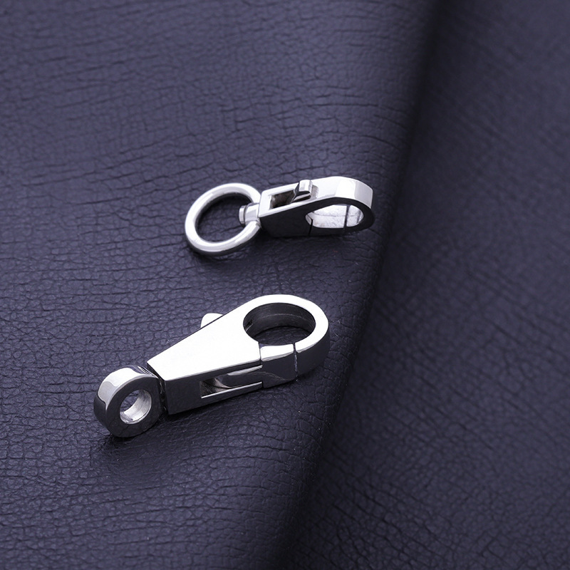 MARONEW wholesale Stainless steel luggage chain buckle dog buckles accessories jewellery