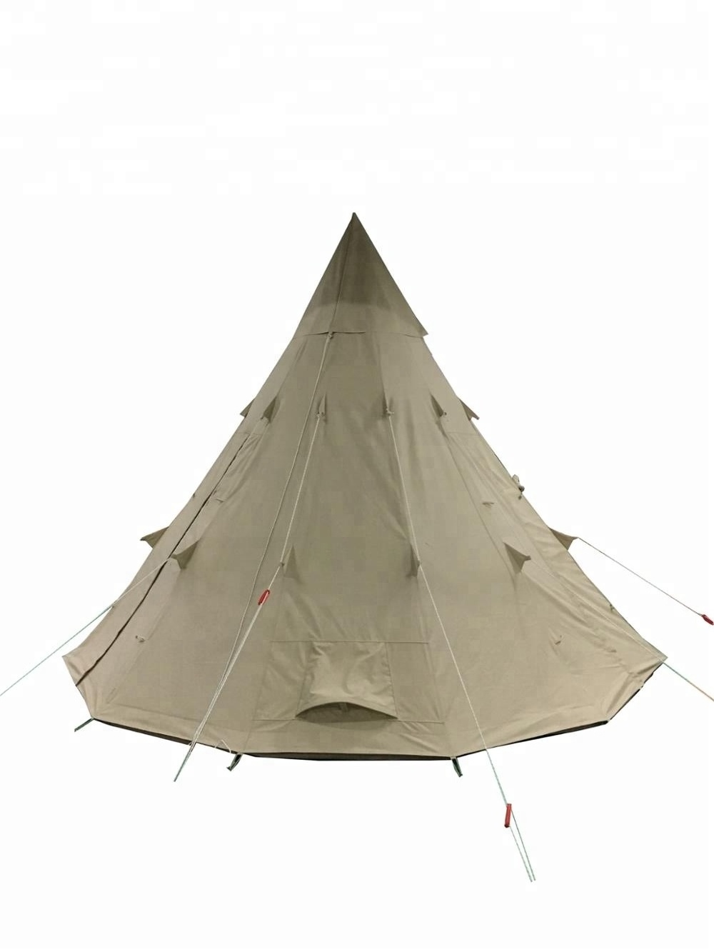 Custom factory price glamping tents cotton canvas tipi tents outdoor camping hot tent tipi