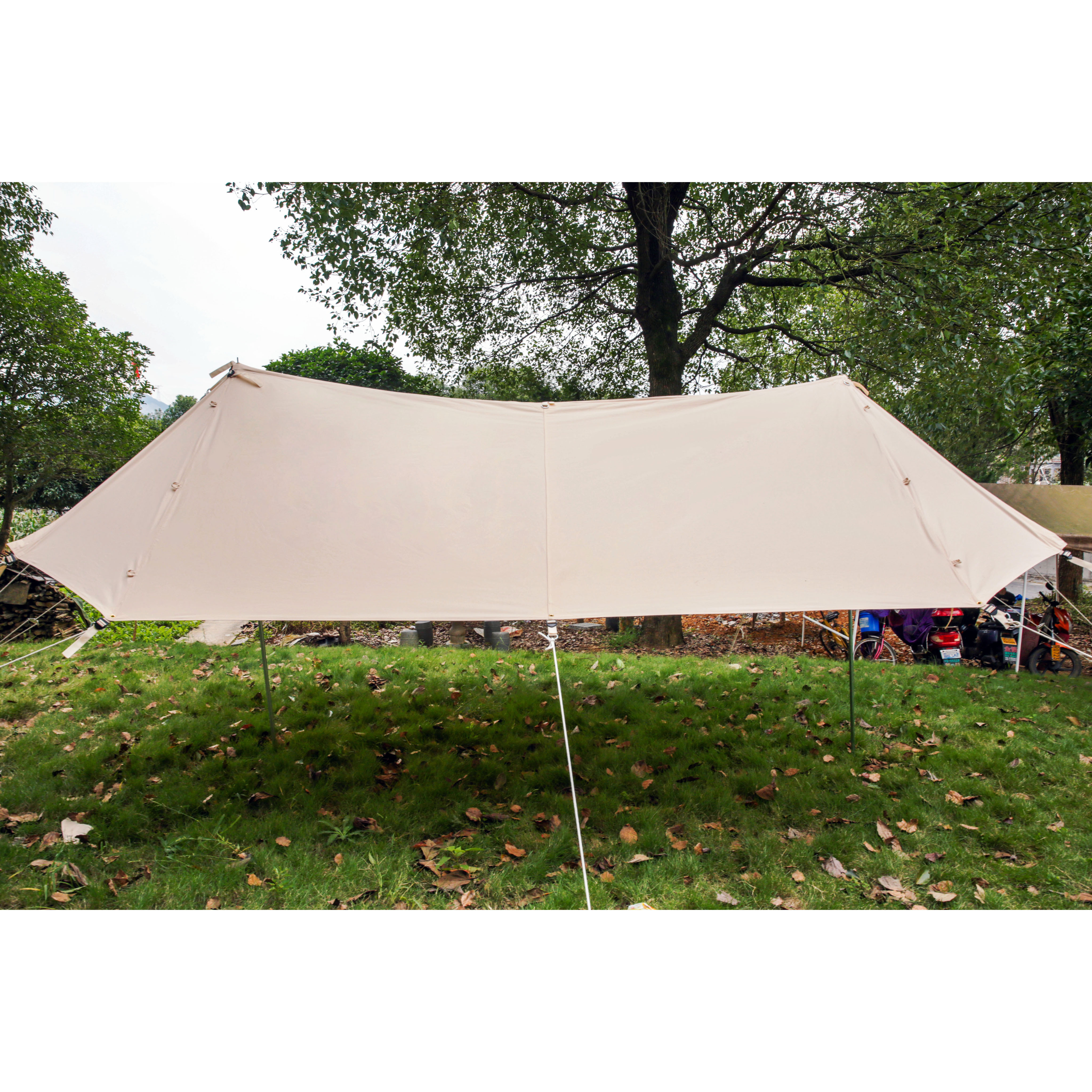 Glam tents glamping cotton canvas wind screen canopy tarp shelter outdoor camping tents