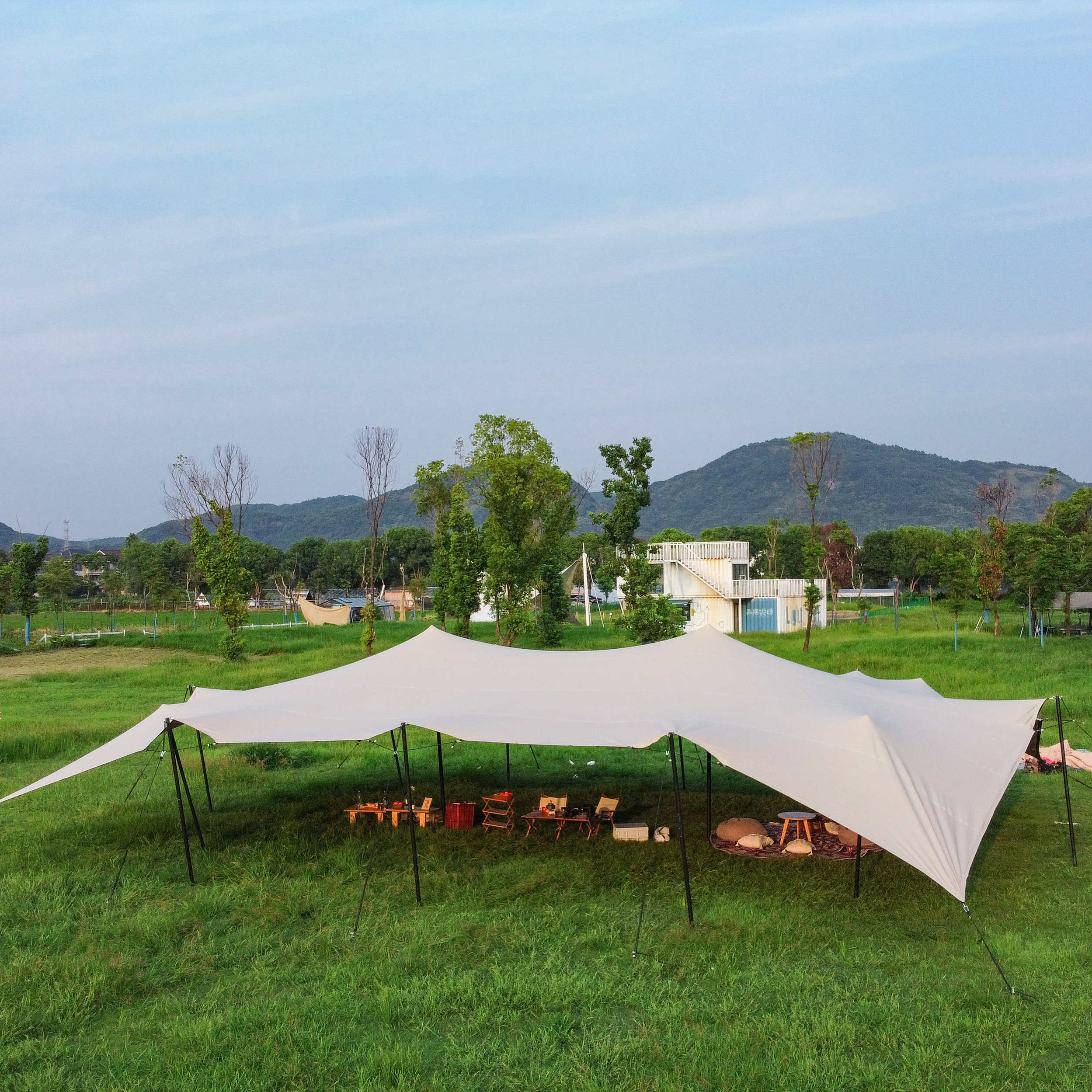 Luxury heavy duty outdoor camping 10x15m pvc waterproof stretch tents for events wedding