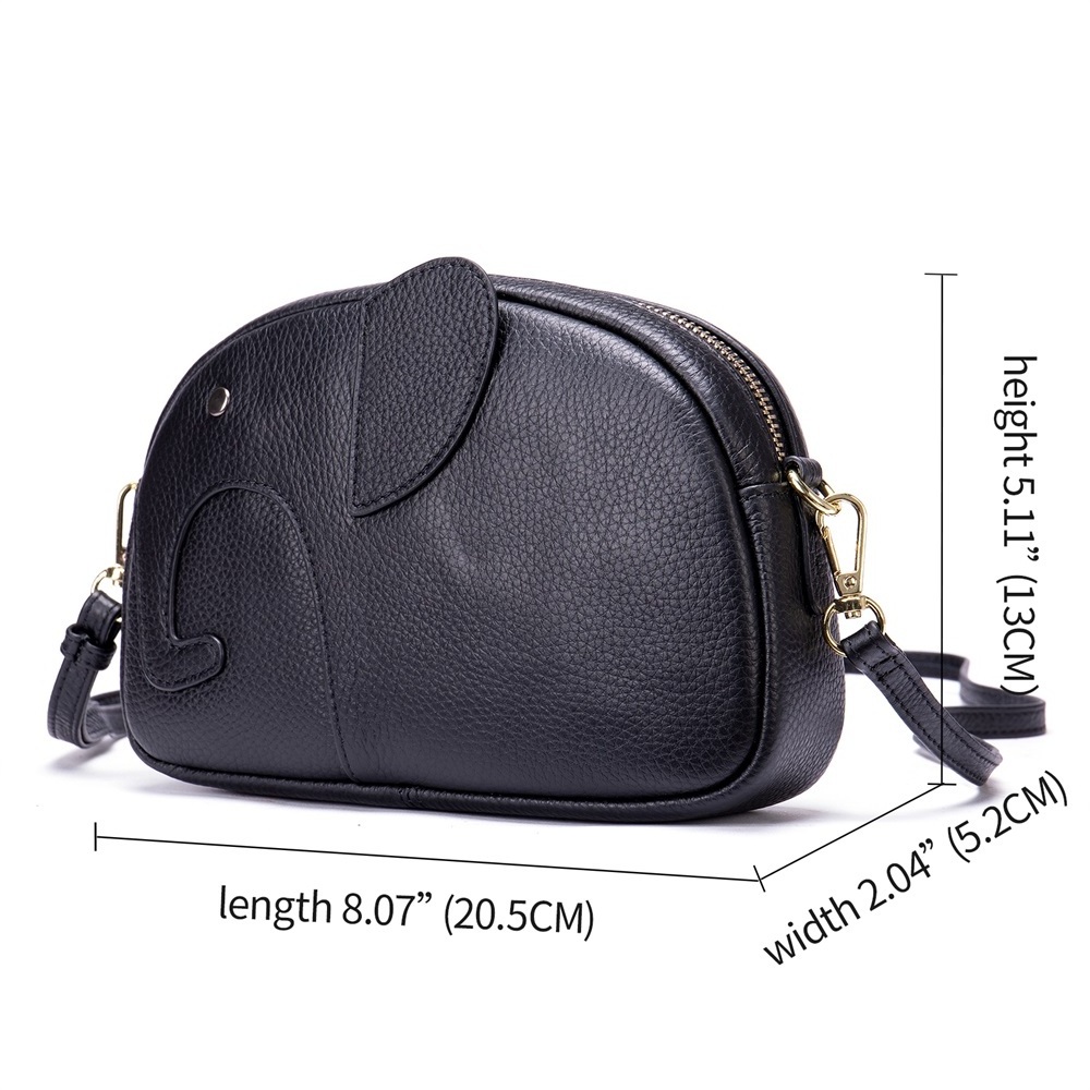 Custom Women Clutch Bag Purse with Wristlet Cowhide Leather Shoulder Messenger Bags Ladies Leather Cell Phone Crossbody Bag