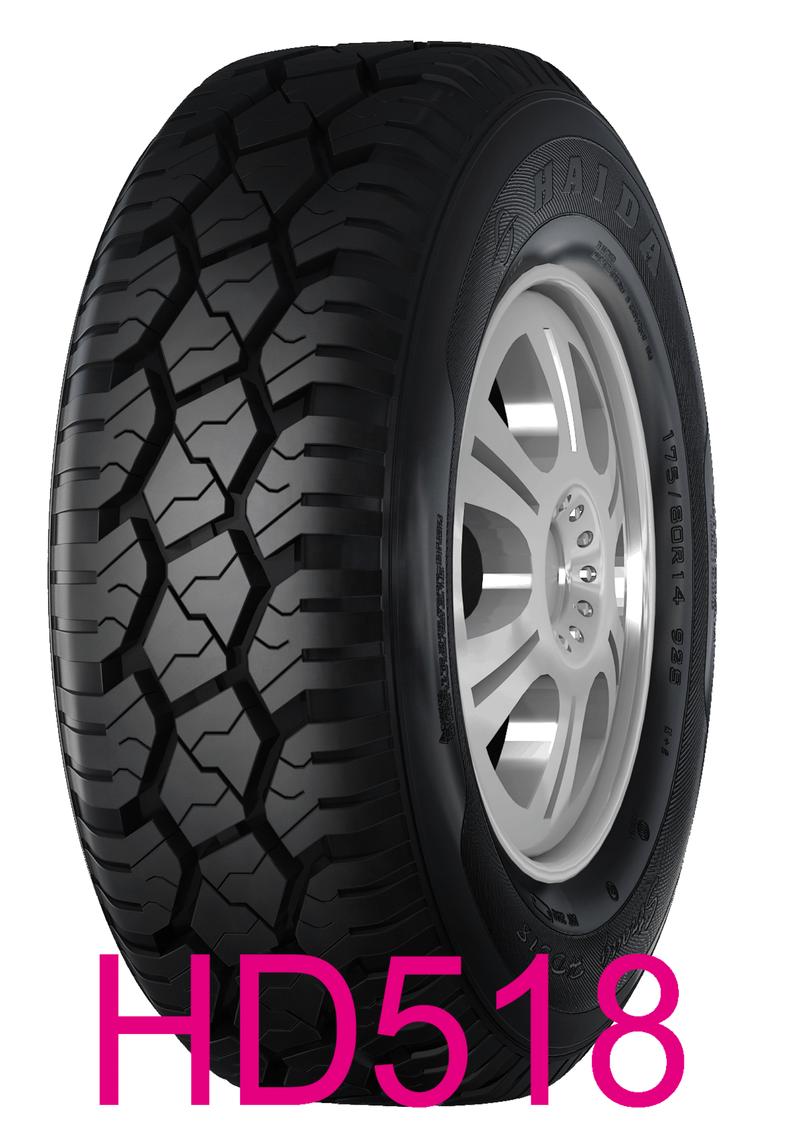 Haida car tire 175/70R14  175/80R14 185/60R14 185/80R14 195/60R14 HD618