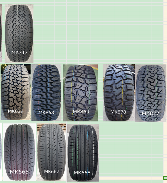 PCR tyre tire 265/60R18 265/65R17 265/70R15 265/70R16 265/70R17 265/70R18 275/55R20 275/70R16 P245/70R16 good quality