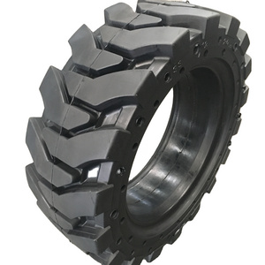 skid steer wheels heavy duty solid rubber tire 33x12-20  12-16.5