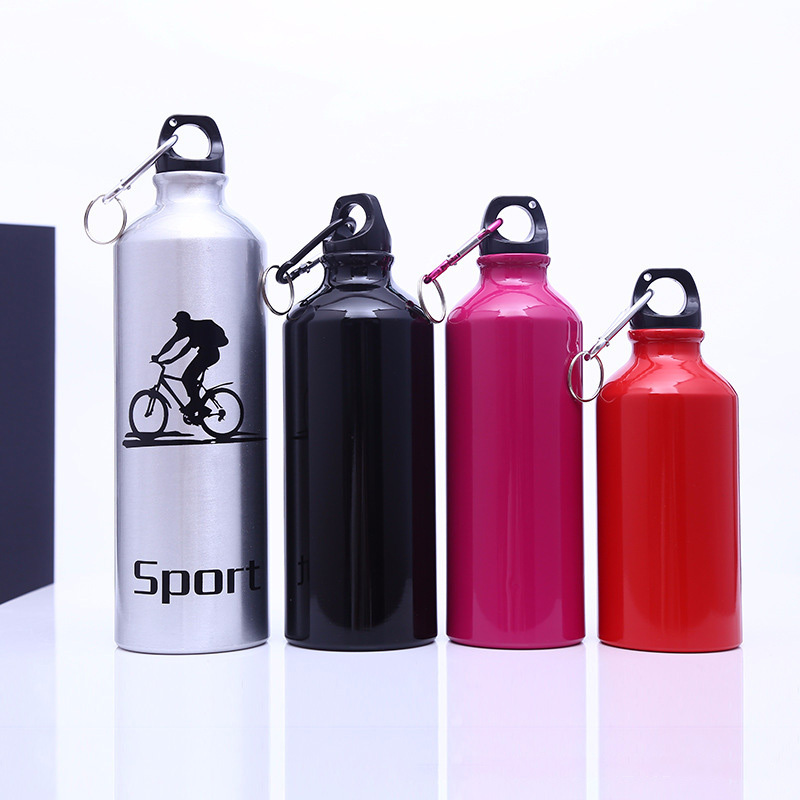 wholesale 500ml 750ml hot aluminum water bottle for beverage bottle outdoor aluminum picnic water bottle