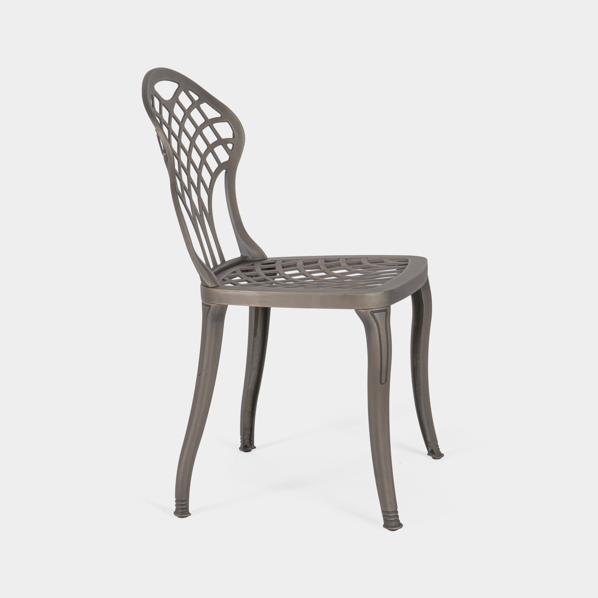 Cast Aluminum Outdoor Chair Patio & Terrace Chair Cafe Hotel&Restaurant Chair Garden Chair Dining Chair