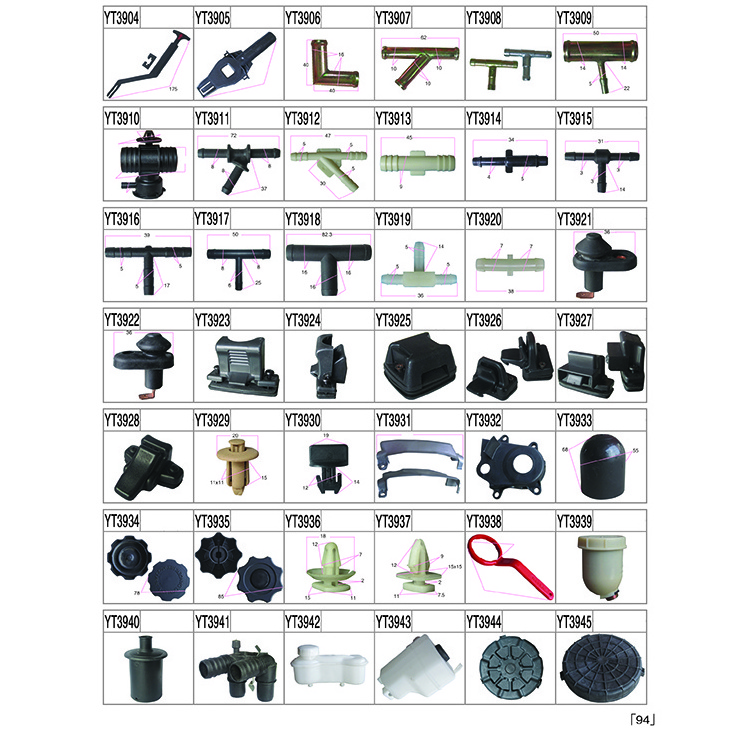 Pneumatic Fitting Quick Connect Lock Tee 3 Way Plastic Hose Tube For 3/8 Inch Three-way Water Pipe Connector