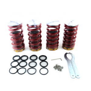 Auto Part Adjustable Sleeve Coilover Kit Automobile Hinge Damping Spring Car Shock Absorber Suspension System