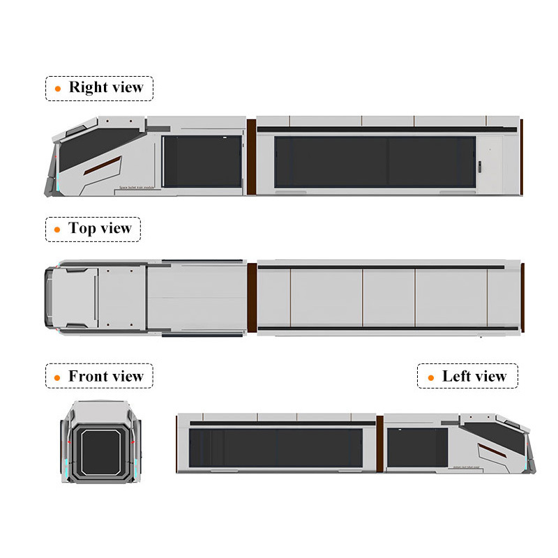 Prefabricated Buildings Mobile House Luxury Homes For Coffee Shop/Restaurant/Resort House/Homestay