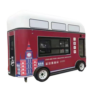 Wholesale Price Mobile Hotdog Food Trucks Mobile Ice Cream Food Truck Trailer Crepe Food Cart For Sale Frozen Car