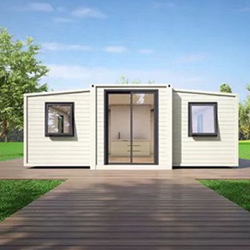 Prefabricated Expandable Container Temporary Office House 20Ft Extendable Container House Cheap Prefab Portable House