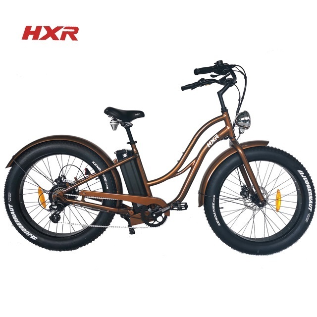 wide tire beach cruiser city electric bike  for sale