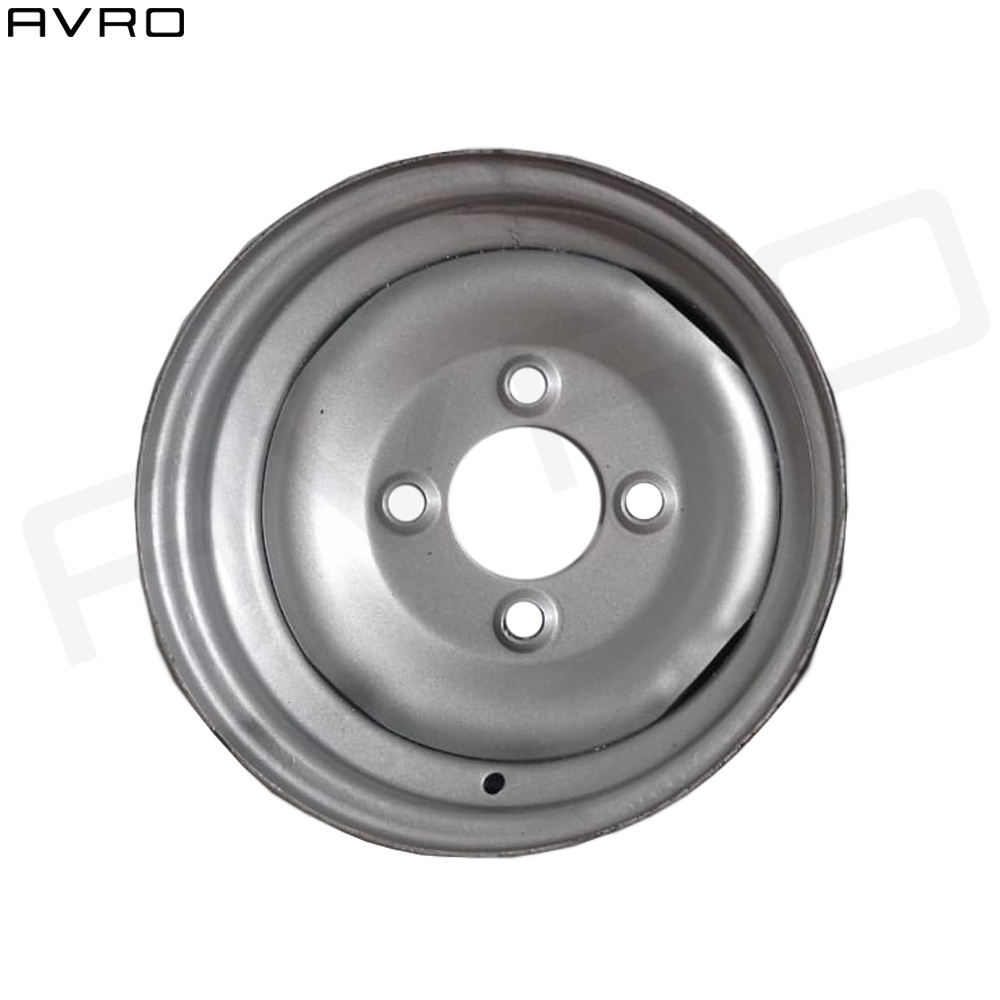 Tubeless Steel Truck Rims 14-18 inch Off Road truck and trailer Rims 4x4 Mild Steel Wheel Rims Black and silver Color