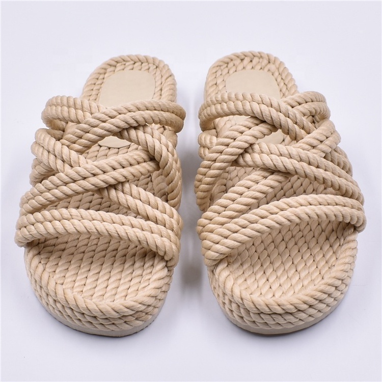 New Arrival Casual Luxury Shoes Rope Sandals For Women