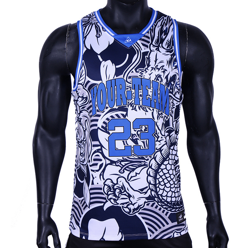 Custom Top Quality Sublimation Basketball Singlets Team Basketball Jersey Quick Drying Youth Basketball Uniforms Shirt With Logo