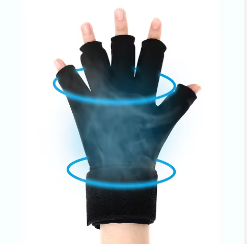 Reusable Adjustable Wrist Strap Ice Pack Wrap Pain Relief Rehabilitation Cold Therapy Hands Finger Arthritis Gloves