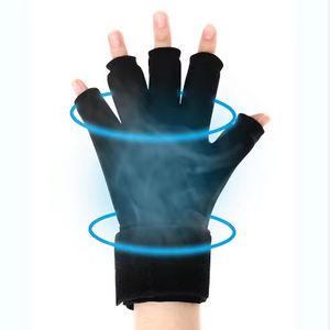 Reusable Adjustable Wrist Strap Ice Pack Wrap Pain Relief Rehabilitation Cold Therapy Hands Finger Arthritis Gloves