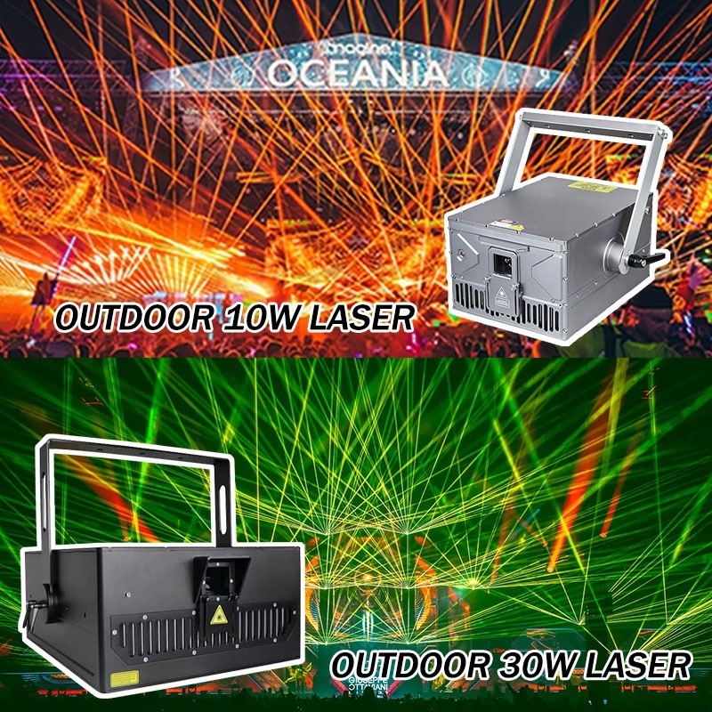 Ilda Laser Projector Light Show Lazer 1W 3W 5W Rgb Laser Light Animation Party Laser Stage Lights For Night Club Dj Disco