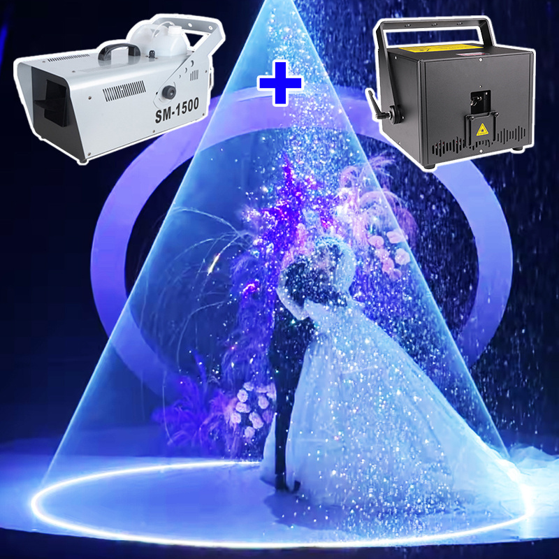 Wedding Laser  1W 3W 5W 10w Rgb ILDA Laser Snow Light Show Stage Wedding Laser Light For Wedding Party Event Decoration