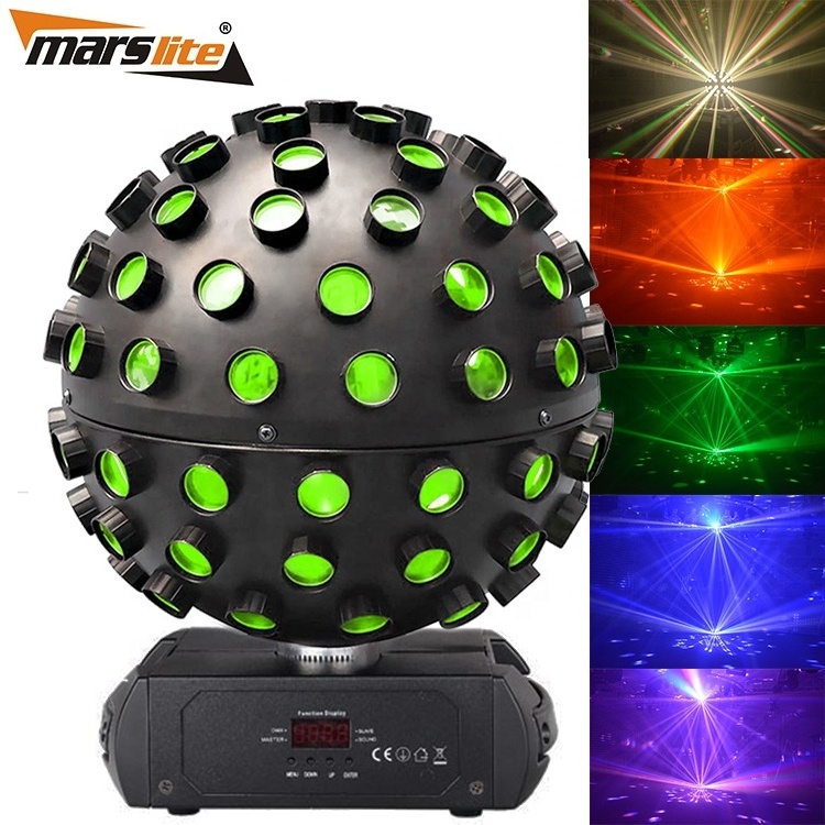 American DJ Starburst Magic disco Ball LED Effect Light Sphere Multi Color Shooting Beam DJ Lighting