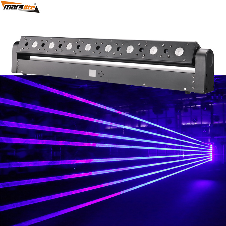 Blue laser stage light 8 head blue beam laser diode module dj moving head laser light