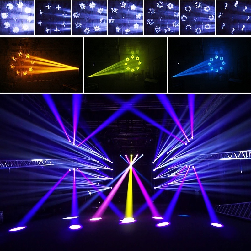 Luces Discoteca Lyre Led 150w Beam Lights Cabezas Movil Mini 150w Moving Head Spot Light Club Bar Disco Dj Stage Lights