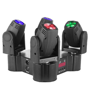 USA Warehouse Cheap  4 heads 10W RGBW 4in1 led mini moving head beam light DJ stage equipment lighting