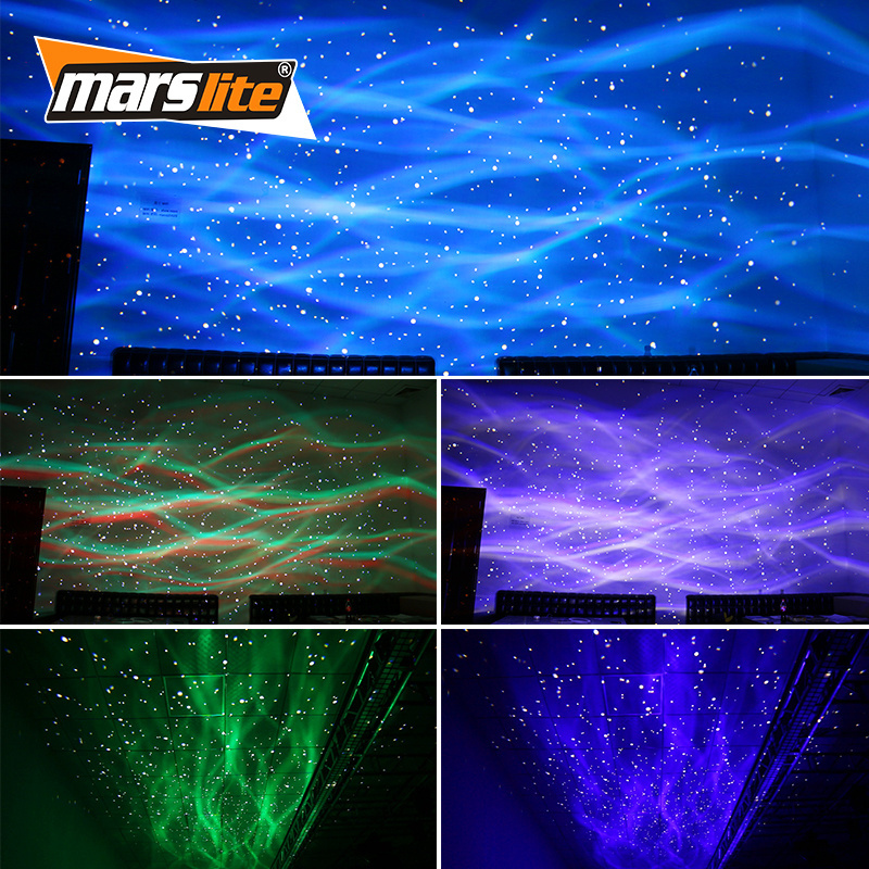 IP65 LED Water Wave Effect+Firefly Projection Lamp Laser Light Star Light Projector