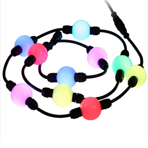 LED string lamp 51mm rgb 3d ball pixel christmas decoration wedding night light led string light