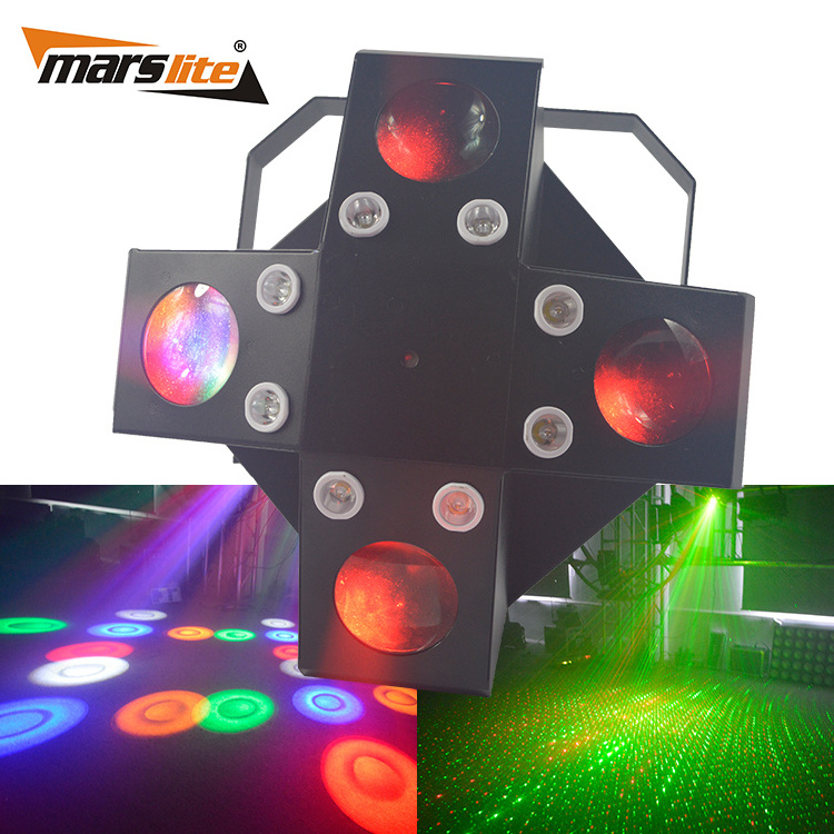 Club disco dance hall light mini Laser strobe light bar LED Effect led dj laser lights