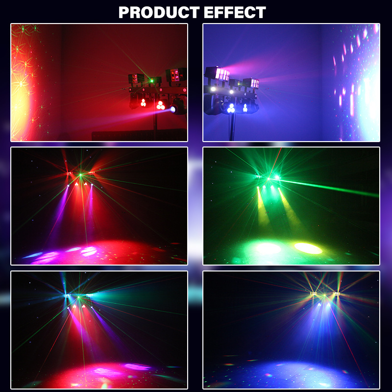 Professional Portable Dj Light Set With Stand New Gigbar Move ils  Dj Lighting System Dj Gig Bar Lighting For Disco Party Stage