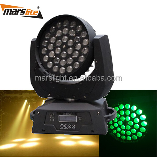 36x10W wash led moving head with zoom led beam moving head light