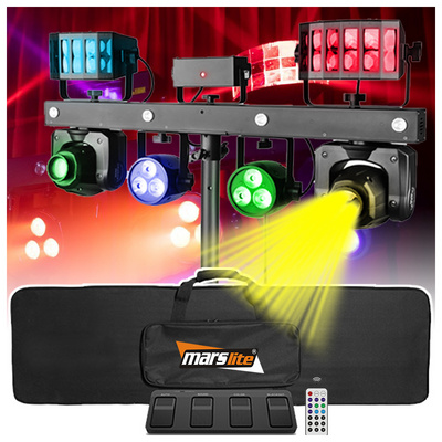 Portable Gig Bar Move Dj Lighting System With Stand Dj Equipment Gig Bar Lighting Dj Disco Stage Party Lights Bar