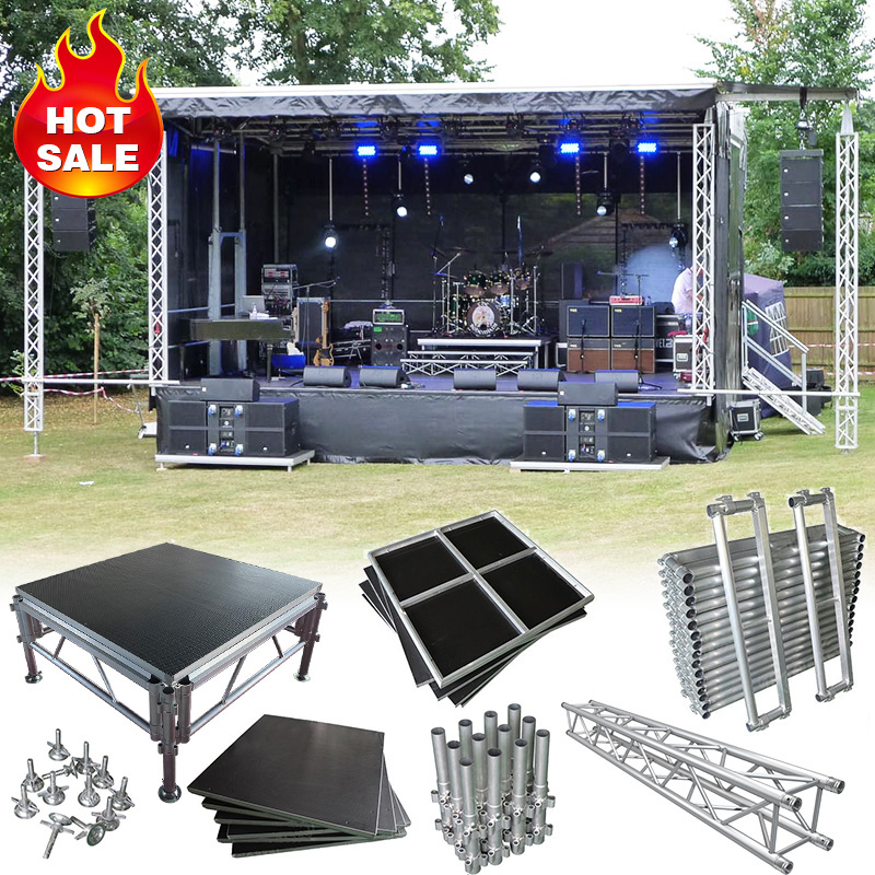 Top Quality DJ Truss Aluminum Display Structure  Events Aluminum Frame Spigot Bolt Truss Stage Truss System