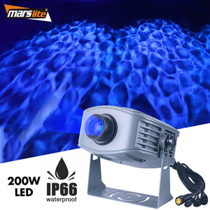 200w Gobo Projector Water Effect IP66 Waterproof Outdoor LED Water Wave Effect Lights