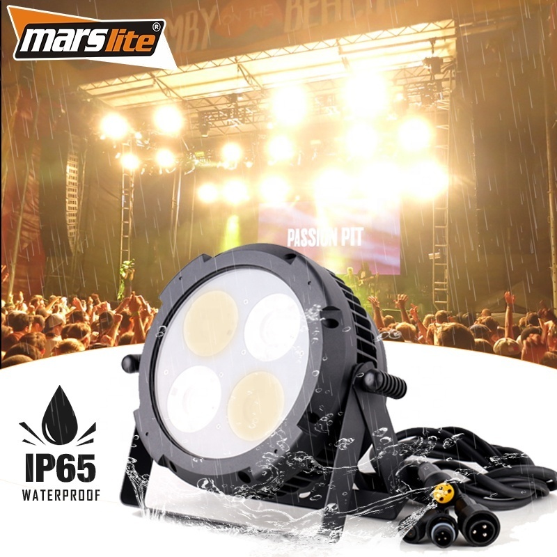 IP65 200w White Led Cob Audience Stage Blinder Light CW+WW Outdoor Waterproof 4 Eyes Audience Light