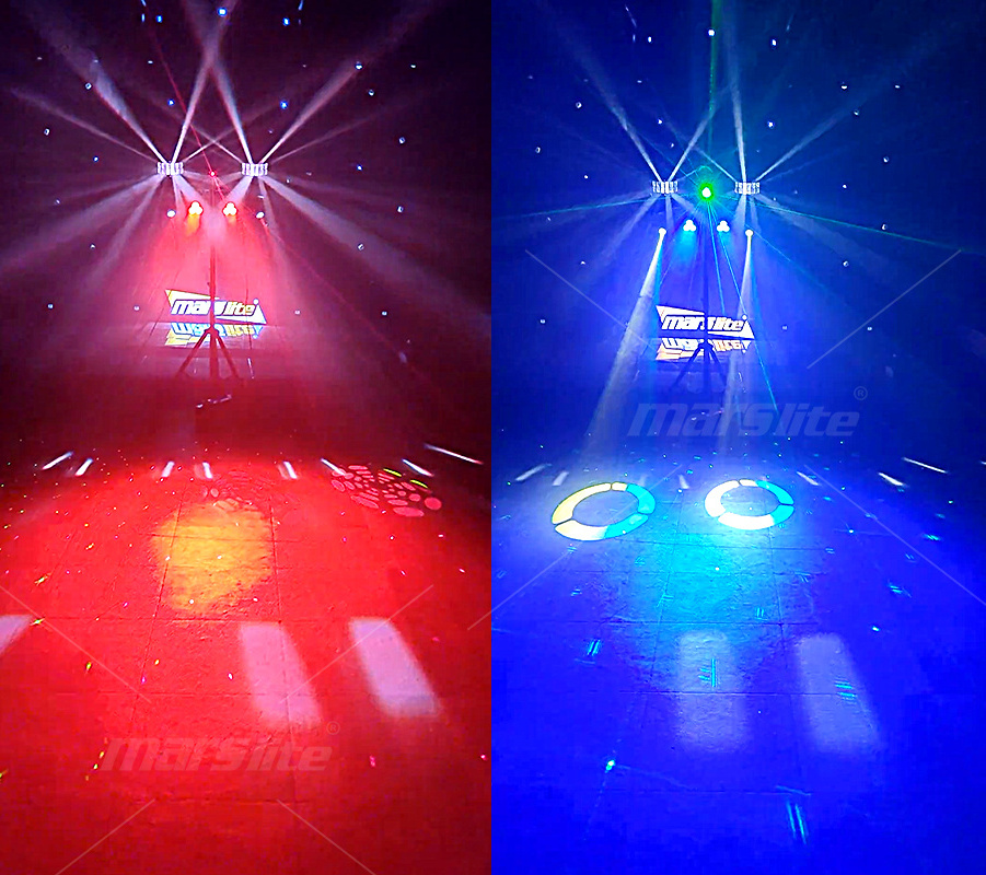 Marslite Portable Luces Dj Light Equipment System Party Bar Led Disco Gear4music Effect Luces Para Discoteca With Stand