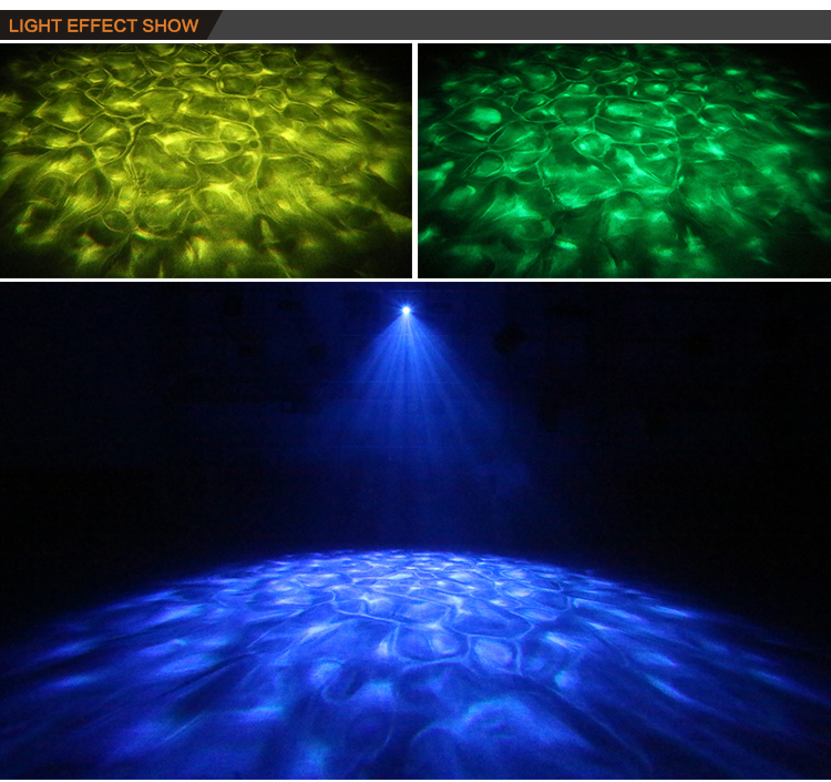 Matslite new 100W RGBWUV water projector led disco light water wave projector