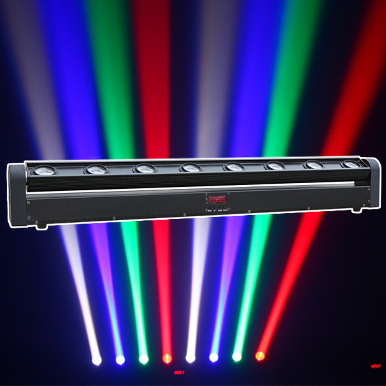 Marslite 8 Eye Beam Moving Head Light Led Moving Bar 8x10w Sweeper Stage Ceiling Night Club Light