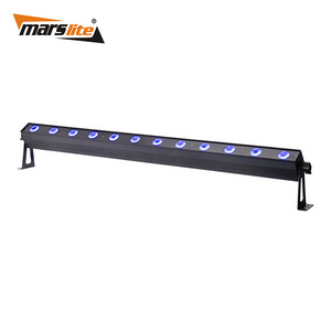 Popular inexpensively priced 12pcs 10W RGBW 4in1 DMX Linear Flood Light IP65  LED Wall Wash Bar