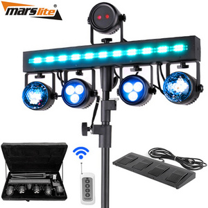 Marslite Portable Luces Dj Light Equipment System Party Bar Led Disco Gear4music Effect Luces Para Discoteca With Stand