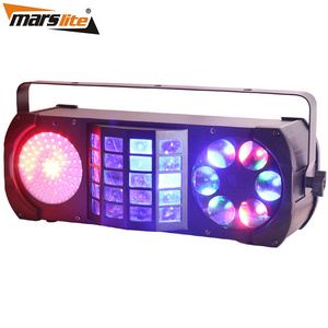 Fashion new arrival hotsale RGBW 4FX-IN-1 strobe +gobo +derby +laser combine led stage effect light