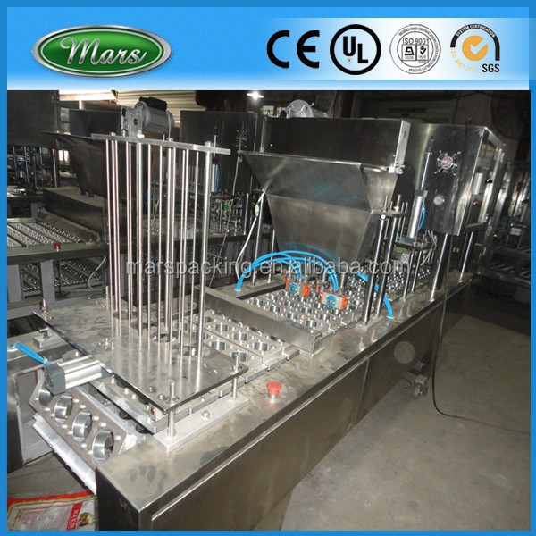 Automatic Disposable Cup Yogurt Filling and Sealing Machine